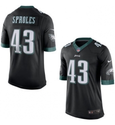 Mens Philadelphia Eagles Darren Sproles Nike Black Limited Jersey