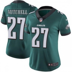 Women Philadelphia Eagles Quinyon Mitchell #27 Green F U S E Stitched NFL Jersey