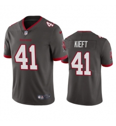 Men Tampa Bay Buccaneers 41 Ko Kieft Grey Vapor Untouchable Limited Stitched Jersey