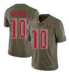 Nike Buccaneers 10 Adam Humphries Olive Salute To Service Limited Jersey