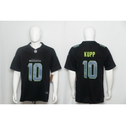 Men Seattle Seahawks  10 Cooper Kupp Black 2026 F U S E  Vapor Untouchable Limited Stitched Football Jersey