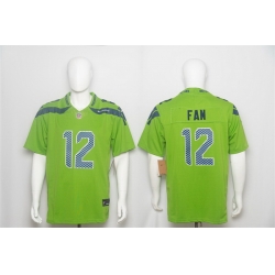 Men Seattle Seahawks  12 Fan Green 2026 F U S E  Vapor Untouchable Limited Stitched Football Jersey