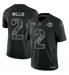 Men Miami Dolphins 2 Malik Willis Black F U S E 2026 Salute to Service Limited Stitched Football Jersey Men Miami Dolphins 2 Malik Willis Black F U S E 2026 Salute to Service Limited Stitched Football Jersey