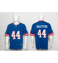Men New York Giants  44 Cam Skattebo Royal F U S E  Vapor Untouchable Limited Stitched Jersey