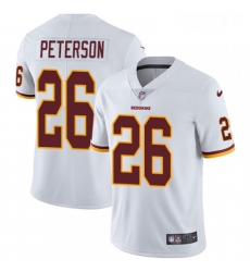 Mens Nike Washington Redskins 26 Adrian Peterson White Vapor Untouchable Limited Player NFL Jersey