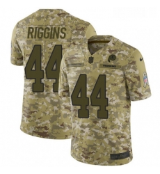 Mens Nike Washington Redskins 44 John Riggins Burgundy Limited Camo 2018 Salute to Service NFL Jersey