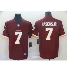 Nike Redskins 7 Dwayne Haskins Jr Burgundy Vapor Untouchable Limited Jersey