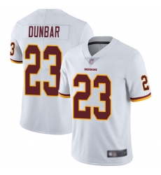 Redskins 23 Quinton Dunbar White Men Stitched Football Vapor Untouchable Limited Jersey