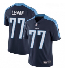 Youth Nike Tennessee Titans 77 Taylor Lewan Navy Blue Alternate Vapor Untouchable Limited Player NFL Jersey