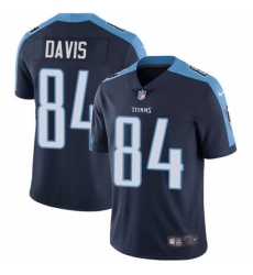 Youth Nike Tennessee Titans 84 Corey Davis Elite Navy Blue Alternate NFL Jersey