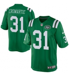 Nike Jets 31 Antonio Cromartie Green Mens Stitched NFL Elite Rush Jersey