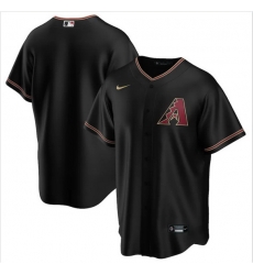 Men Arizona Diamondbacks Nike Black Blank Jersey