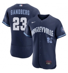 Men's Ryne Sandberg Chicago Cubs 2021 City Connect Wrigleyville Jersey