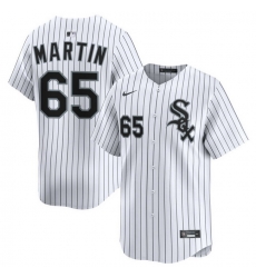 Men Chicago White Sox Nike Home Limited Jersey White Martin Davis 65