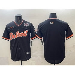 Men Detroit Tigers Blank Navy 2026 Alternate USA 250  Patch Vapor Premier Limited Stitched Baseball Jersey