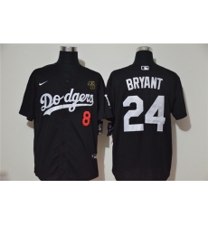 Dodgers 24 Kobe Bryant Black 2020 Nike KB Cool Base Jersey