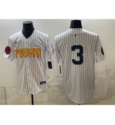 Men New York Yankees X Spider Man  3 Babe Ruth White Limited Stitched Baseball Jersey