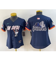 Women San Diego Padres X Hello Kitty Team Big Logo Obsidian 2026 City Connect Stadium Stitched Baseball Jersey Run Small 001 Women San Diego Padres X Hello Kitty Team Big Logo Obsidian 2026 City Connect Stadium Stitched Baseball Jersey Run Small 001
