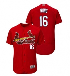 Men Red Cardinals 16 Kolten Wong Red Cool Base Stitched Collection MLB Jersey