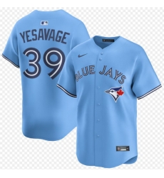 Men Toronto Blue Jays 39 Trey Yesavage Light Blue Cool Base Stitched Baseball Jersey Men Toronto Blue Jays 39 Trey Yesavage Light Blue Cool Base Stitched Baseball Jersey