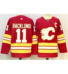Men Calgary Flames 11 Mikael Backlund Red 2024 25 Home Stitched Hockey Jersey Men Calgary Flames 11 Mikael Backlund Red 2024 25 Home Stitched Hockey Jersey