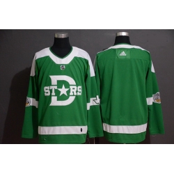 Stars Blank Green 2020 Winter Classic Adidas Jersey