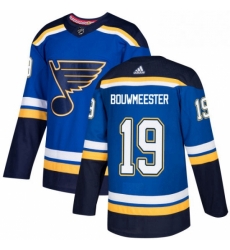 Mens Adidas St Louis Blues 19 Jay Bouwmeester Premier Royal Blue Home NHL Jersey 