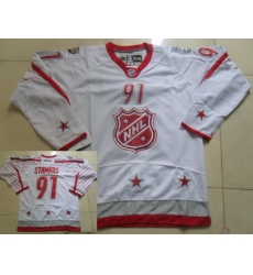 Tampa Bay Lightning 91 Steven Stamkos White 2012 All Star NHL Jerseys