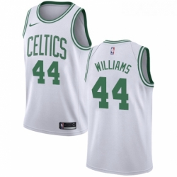 Womens Nike Boston Celtics 44 Robert Williams Swingman White NBA Jersey Association Editi