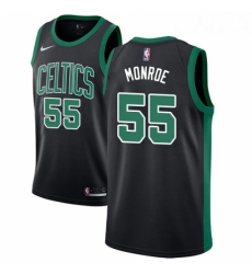 Womens Nike Boston Celtics 55 Greg Monroe Authentic Black NBA Jersey Statement Edition 