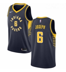 Womens Nike Indiana Pacers 6 Cory Joseph Swingman Navy Blue Road NBA Jersey Icon Edition 