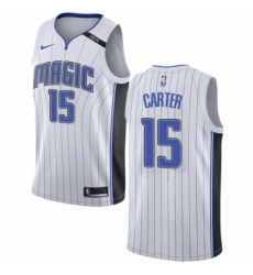 Womens Nike Orlando Magic 15 Vince Carter Swingman NBA Jersey Association Edition