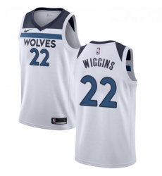 Mens Nike Minnesota Timberwolves 22 Andrew Wiggins Swingman White NBA Jersey Association Edition