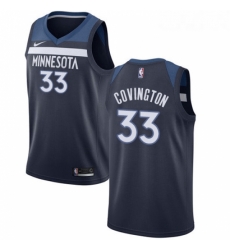 Youth Nike Minnesota Timberwolves 33 Robert Covington Swingman Navy Blue NBA Jersey Icon Edition 