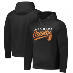Men Baltimore Orioles Black Dunbrooke Champion Pullover Hoodie