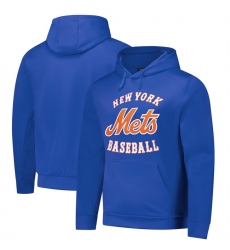 Men New York Mets Royal Dunbrooke Champion Pullover Hoodie