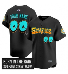 Men Women Youth Seattle Mariners Active Player Custom Black 2025 Graffiti Emerald Drop Edition Vapor Premier Limited Stitched Jersey Men Women Youth Seattle Mariners Active Player Custom Black 2025 Graffiti Emerald Drop Edition Vapor Premier Limited Stitched Jersey