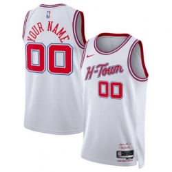 Houston Rockets Nike Unisex 2025 2026 City Edition Swingman Custom Jersey White