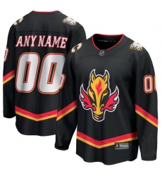 Men Women Youth Calgary Flames Fanatics Black Alternate Breakaway Custom Jersey Men Women Youth Calgary Flames Fanatics Black Alternate Breakaway Custom Jersey