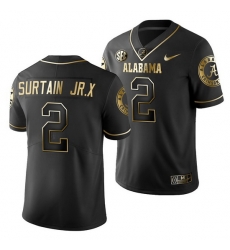 Alabama Crimson Tide Derrick Henry Black Golden Edition Men'S Jersey