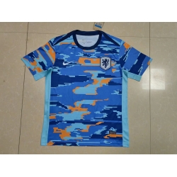 Nethland Blue 2024 Soccer Jersey