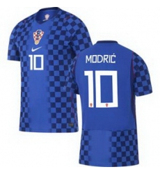 Youth 10 Croatia Luka Modric Away Replica World Cup   2