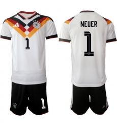 Germany 2026 FIFA World Cup Soccer Jersey White #1 NEUER Germany 2026 FIFA World Cup Soccer Jersey White #1 NEUER