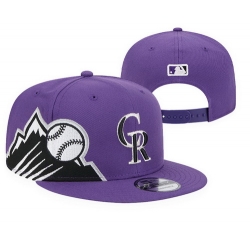 Colorado Rockies Snapback Cap 25K B844