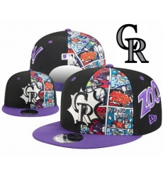 Colorado Rockies Snapback Cap 25K T298