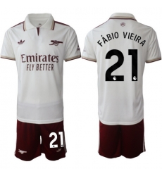Men Arsenal 2026 Soccer Jerseys White #21 FABIO VIEIRA Men Arsenal 2026 Soccer Jerseys White #21 FABIO VIEIRA