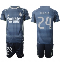 Men Real Madrid 2026 Soccer Jerseys DarkBlue #24 HUIJSEN Men Real Madrid 2026 Soccer Jerseys DarkBlue #24 HUIJSEN