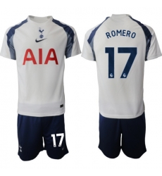 Men Tottenham Hotspur 2026 Soccer Jerseys White #17 ROMERO Men Tottenham Hotspur 2026 Soccer Jerseys White #17 ROMERO