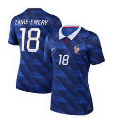Women 18Warren Zaire Emery France Jersey   3