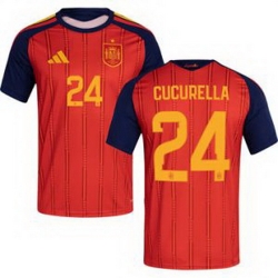 Women 24 Spain Marc Cucurella World Cup 2026 Away Replica Jersey   1
